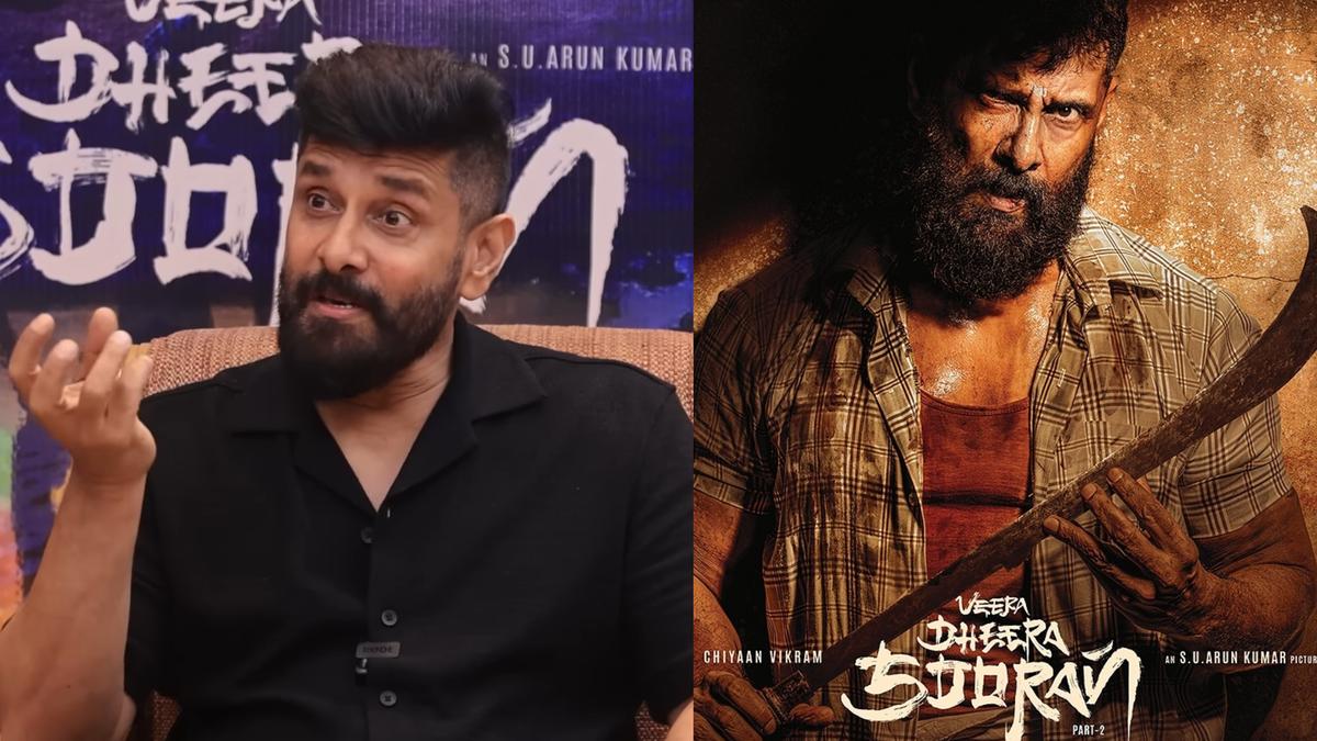 Chiyaan Vikram on ‘Veera Dheera Sooran’: I wanted a ‘Chithha’ and not a ‘Sethupathi’ from SU Arun Kumar