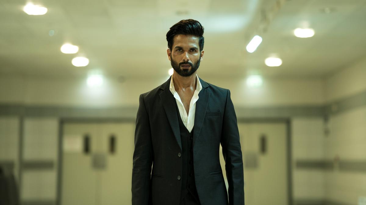 Shahid Kapoor in a scene from ‘Bloody Daddy’