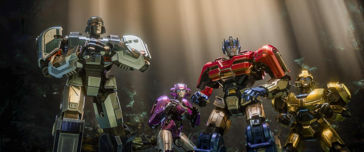 A still from ‘Transformers One’