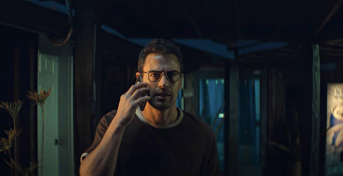 Theo James in a still from ‘The Monkey’