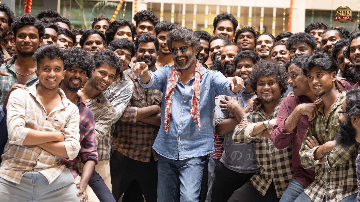 Rajinikanth in a still from ‘Coolie’