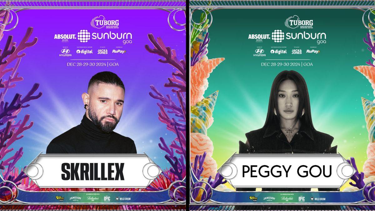 Skrillex and Peggy Gou announced as fresh headliners for Sunburn Goa 2024