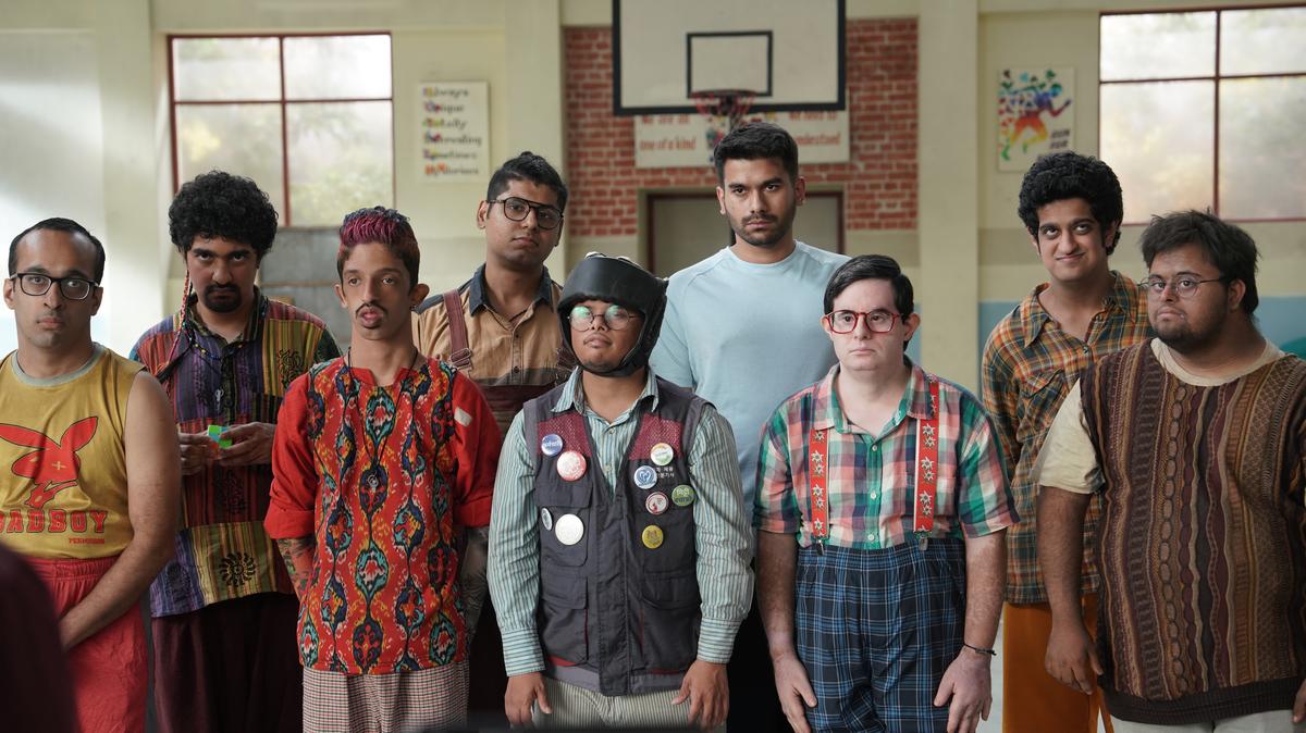 Alley-oop: the actors of ‘Sitaare Zameen Par’