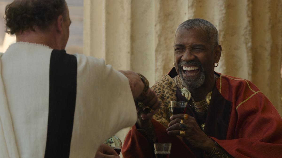 Denzel Washington reveals same-sex kiss cut from ‘Gladiator 2’