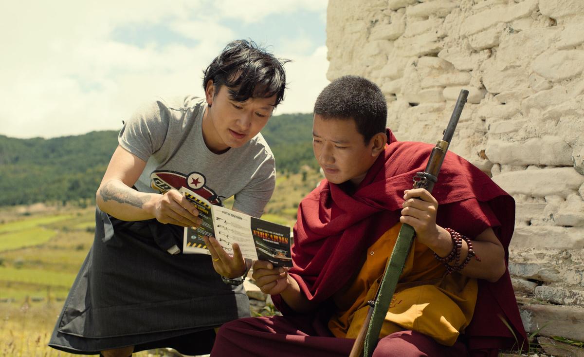 A still from ‘The Monk and the Gun’ A still from ‘The Monk and the Gun’