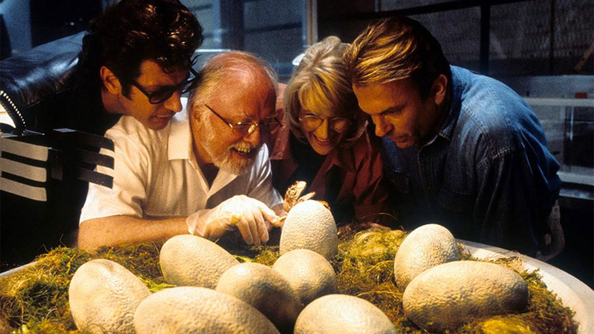 A still from ‘Jurassic Park’ A still from ‘Jurassic Park’