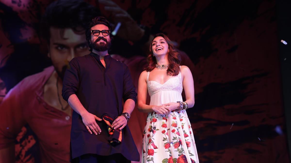 Ram Charan brings southern cinema’s fanfare to Lucknow as ‘Game Changer’ teaser arrives at Pratibha Theatre