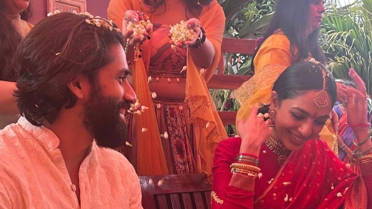 Naga Chaitanya and Sobhita Dhulipala begin pre-wedding festivities with  traditional rituals 