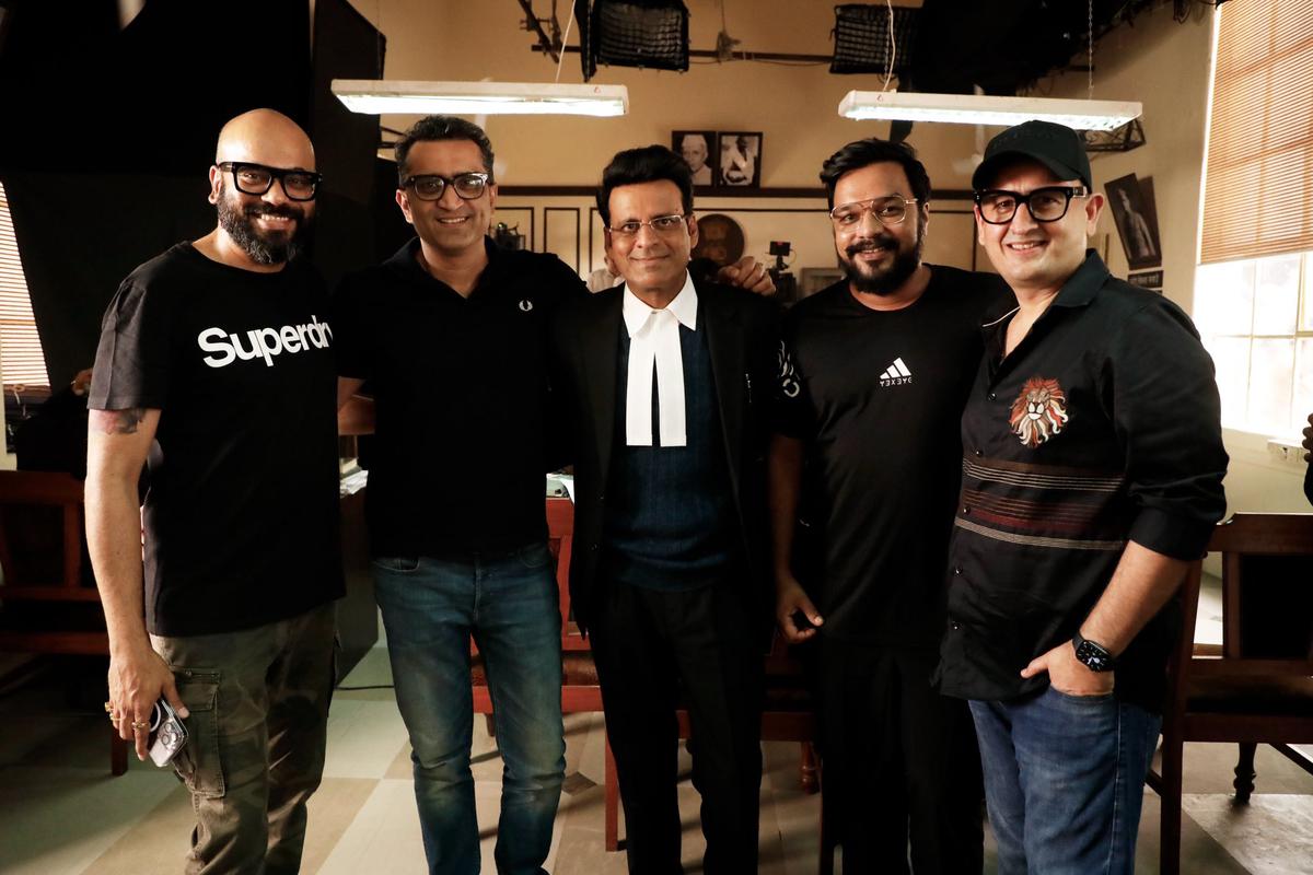 Manoj Bajpayee wraps filming for Zee Studios' courtroom drama