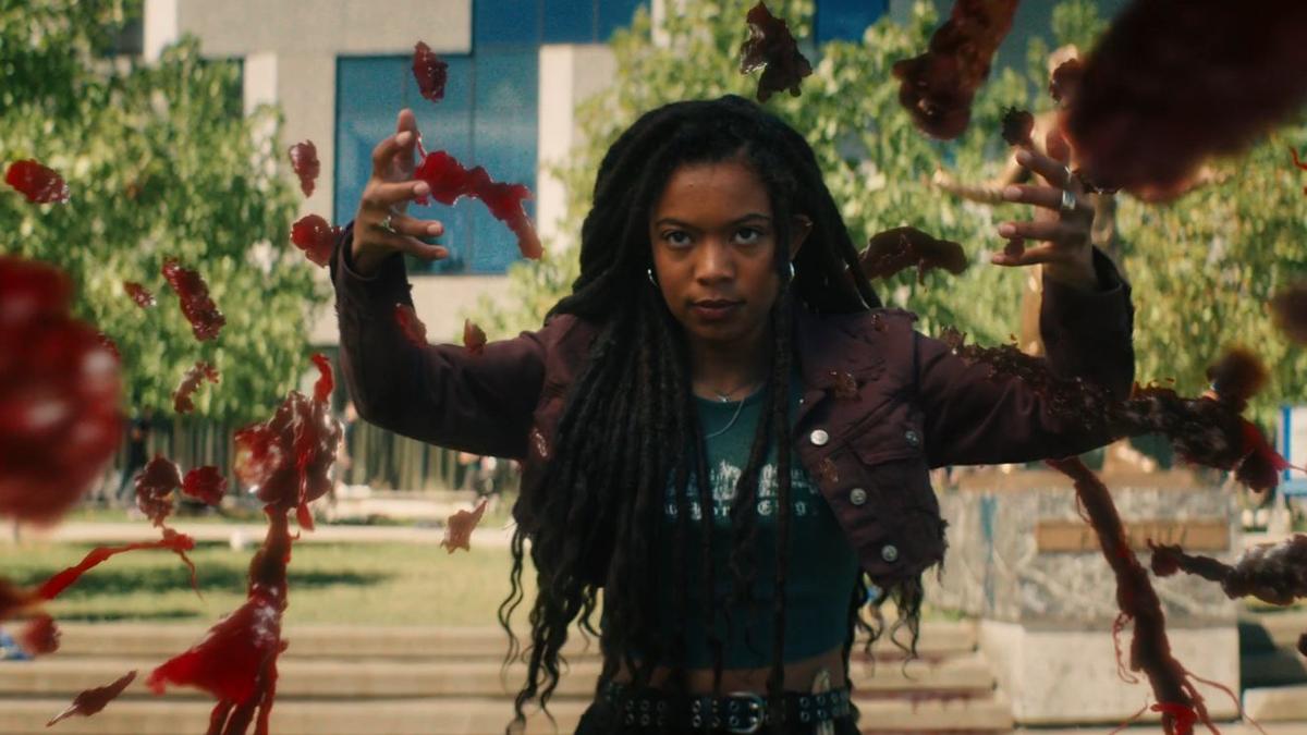 Jaz Sinclair in a still from ‘Gen V’ Jaz Sinclair in a still from ‘Gen V’