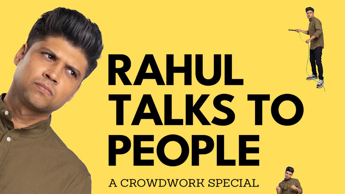 Trailer of Rahul Subramanian’s stand-up special ‘Rahul Talks To People’ out