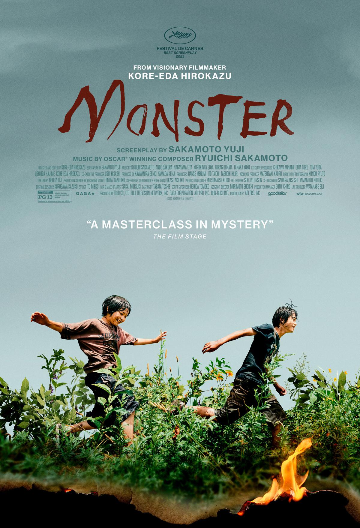The official poster of ‘Monster’
