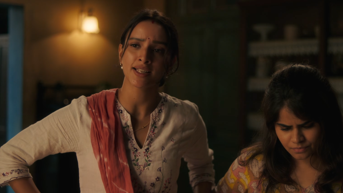 Triptii Dimri e Dharna Durga no filme