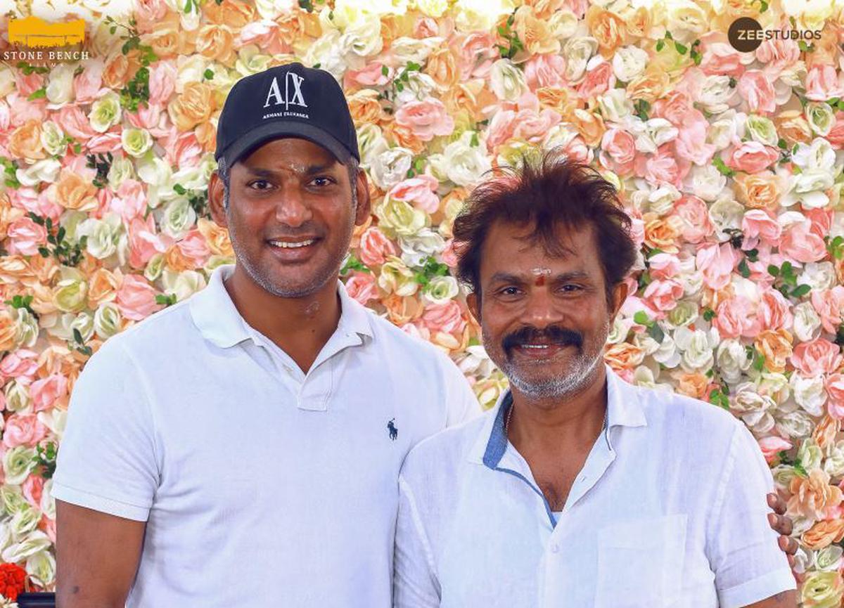 Vishal 34': Actor Vishal reunites with director Hari for his next ...