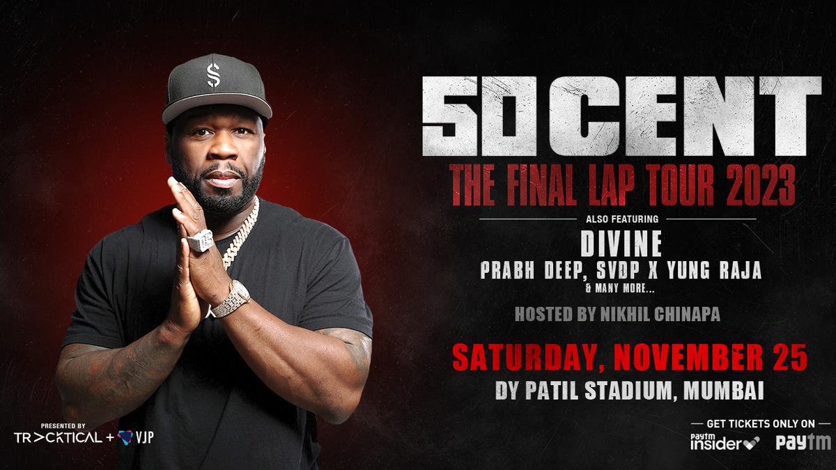50 Cent’s ‘The Final Lap Tour’ in Mumbai to feature DIVINE, Prabh Deep, SVDP and Yung Raja