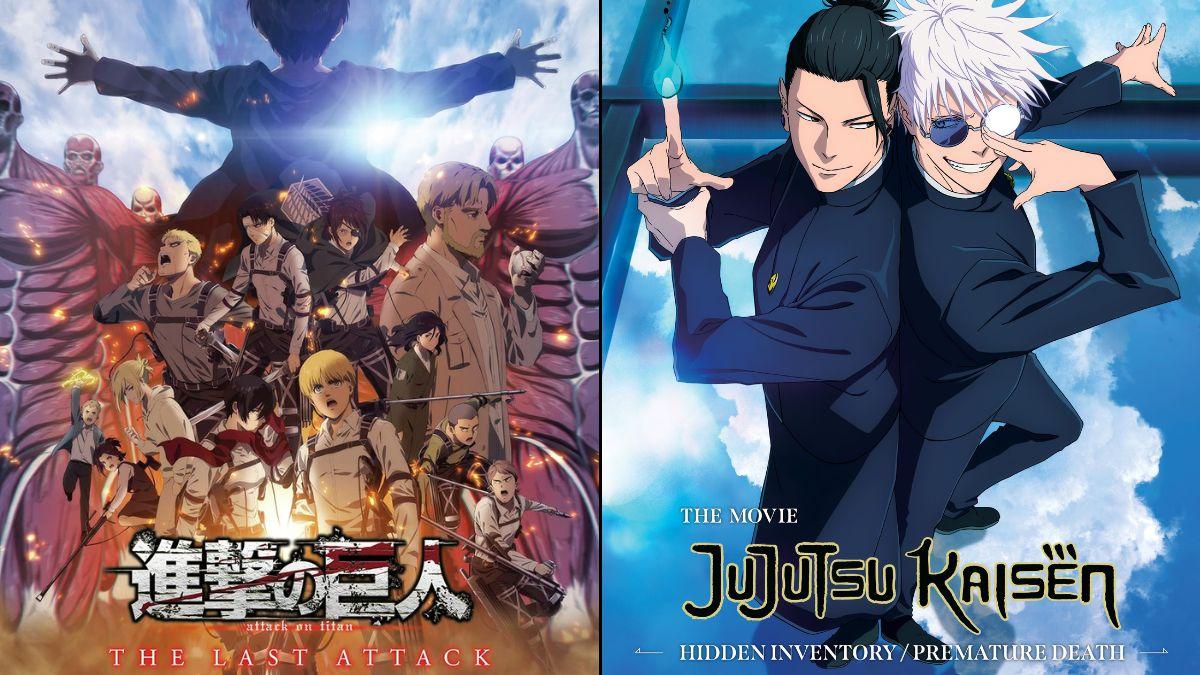‘﻿Attack on Titan: The Last Attack’ and ‘Jujutsu Kaisen: Hidden Inventory Arc’ movie set for Indian theatrical release