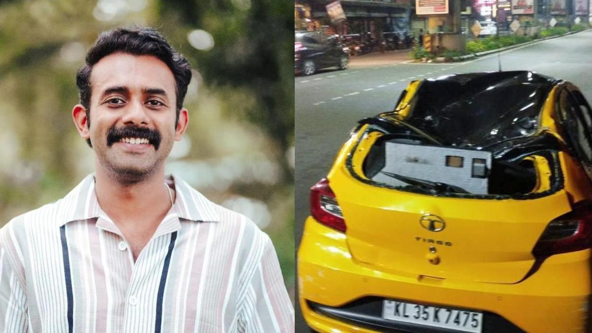 Car topples during the shooting of Malayalam film ‘Bromance’ injuring actor Arjun Ashokan