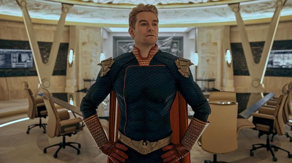 Homelander in a still from ‘The Boys’ Season 4