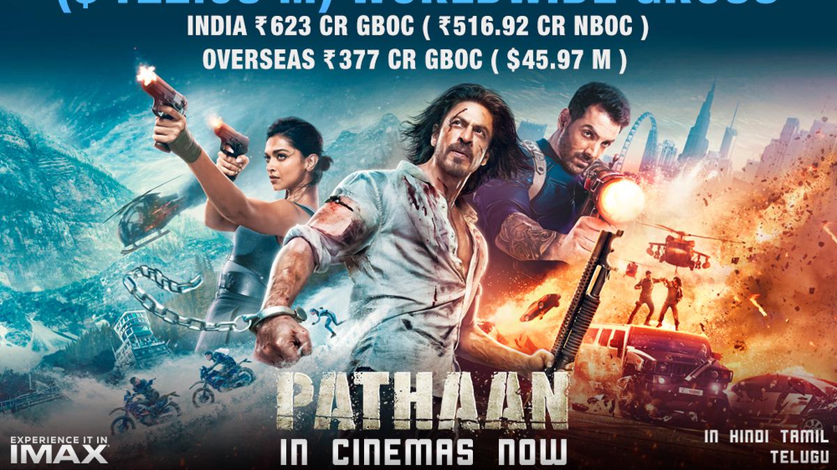 Shah Rukh Khan’s ‘Pathaan’ becomes fifth Indian film to hit Rs 1000 crore mark