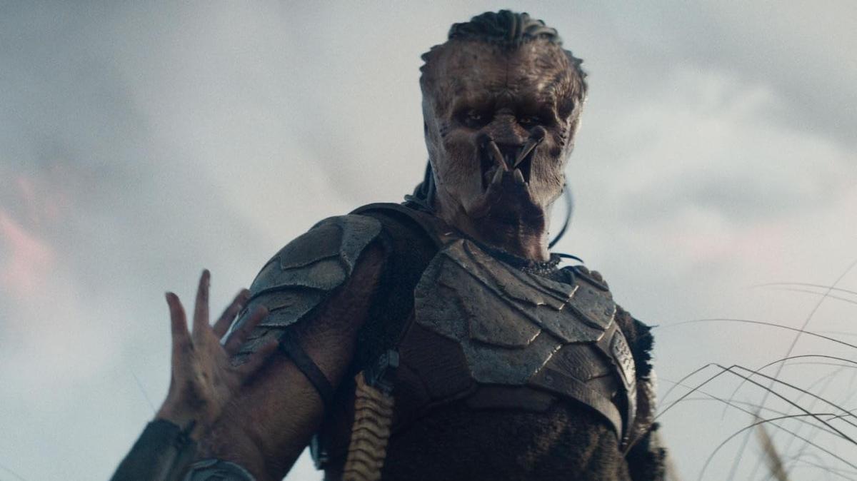 A still from ‘Predator: Badlands’