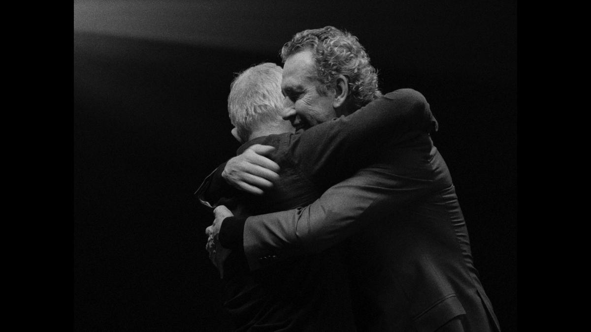 A still from the documentary The Match (El Partido).
