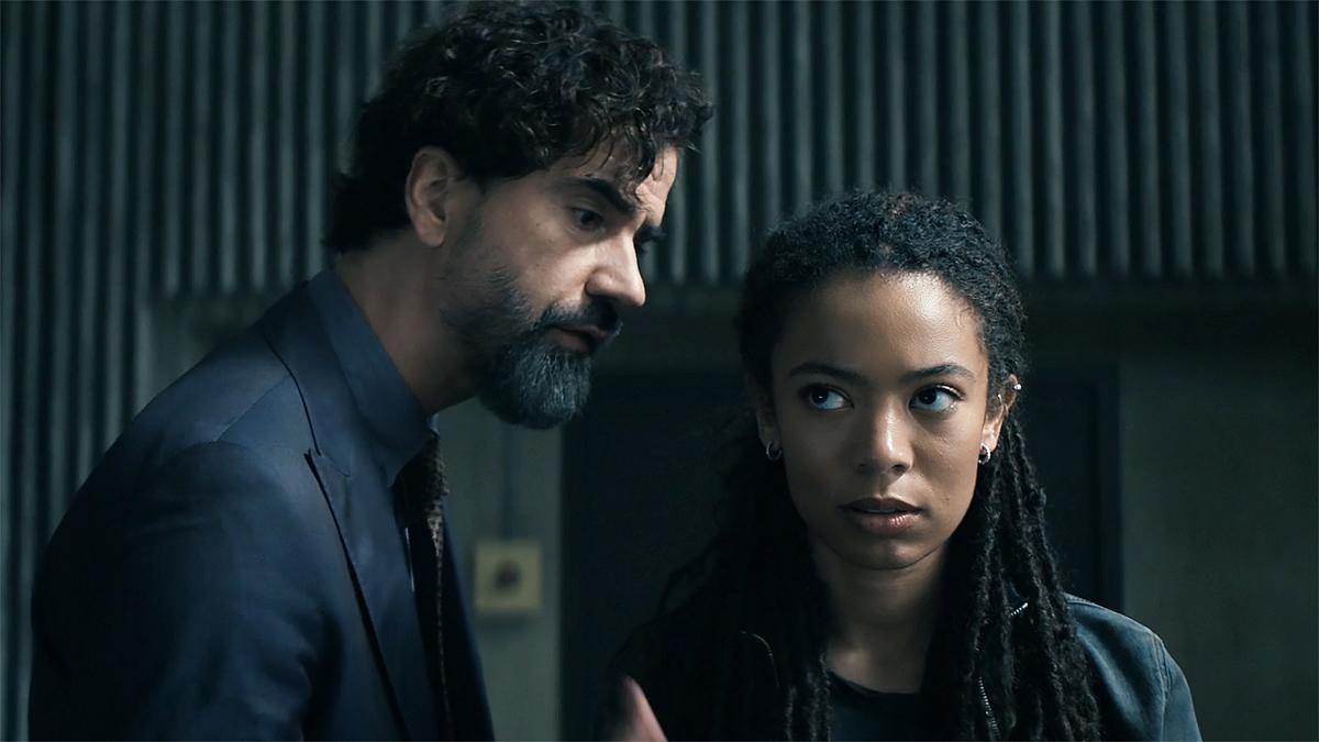 Hamish Linklater and Jaz Sinclair in a still from ‘Gen V’ Hamish Linklater and Jaz Sinclair in a still from ‘Gen V’
