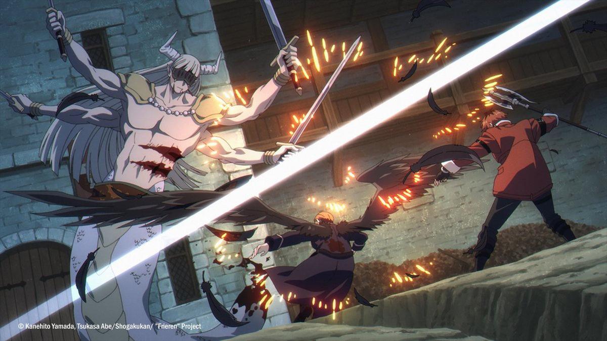 Uma foto da 2ª temporada de 'Frieren: Beyond Journey's End'