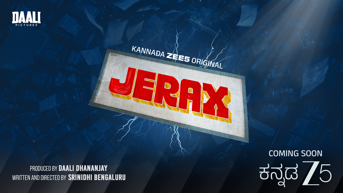 ‘Jerax’: Daali Dhananjaya to produce ZEE5 series directed by Srinidhi Bengaluru