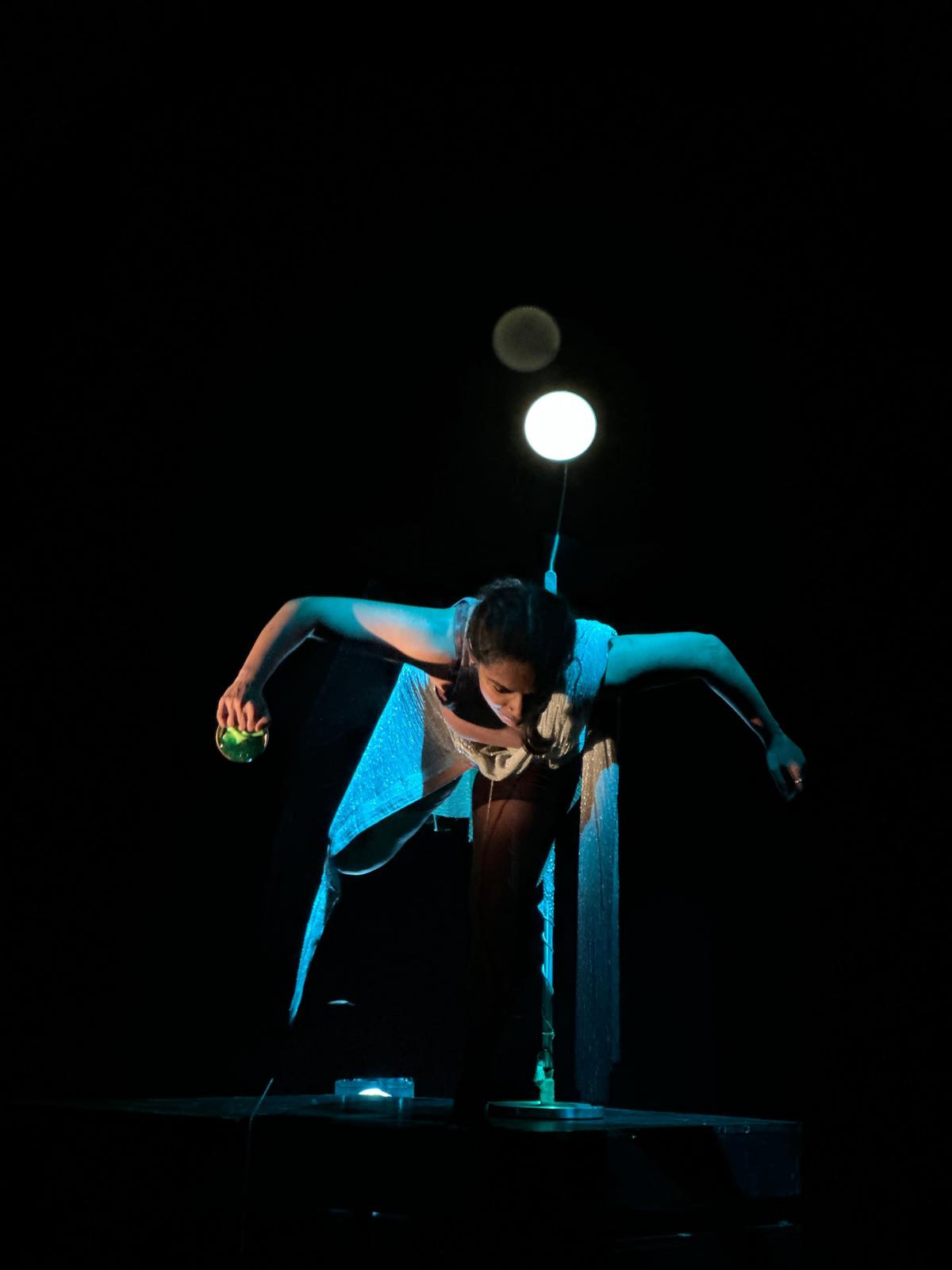 The performance of the Ashika in the aunt Moxi is Delulu, which is characterized by a vibrant, physical style, making energy to the energy through movement.