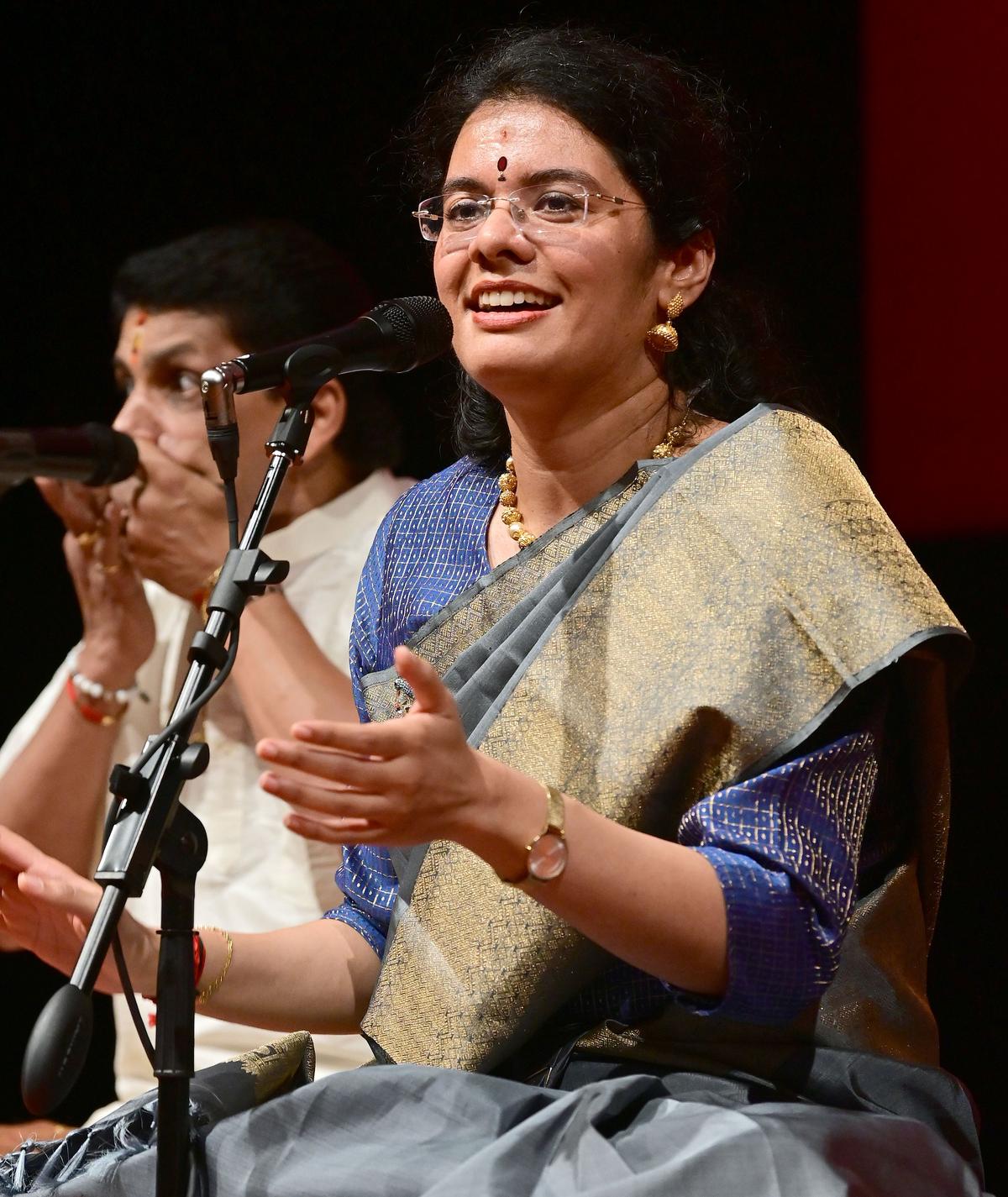 An intellectually driven concert by Amrutha Venkatesh.