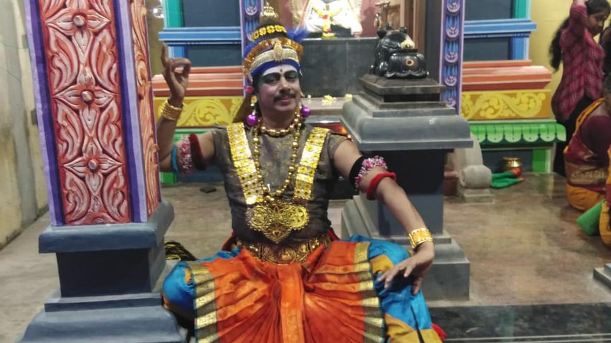 Meet Udumalai Senthil, who performs the Pradosha Tandavam at temples across Tamil Nadu
