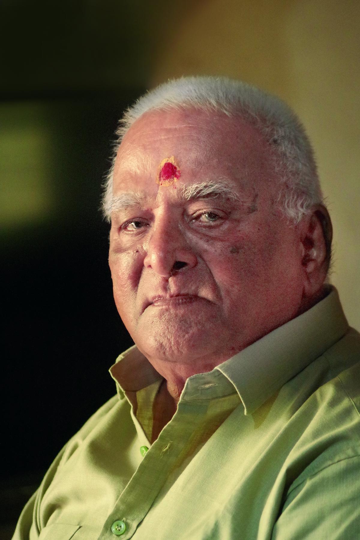 Singer, teacher and scholar Madambi Subramanian Namboodiri. Singer, teacher and scholar Madambi Subramanian Namboodiri.