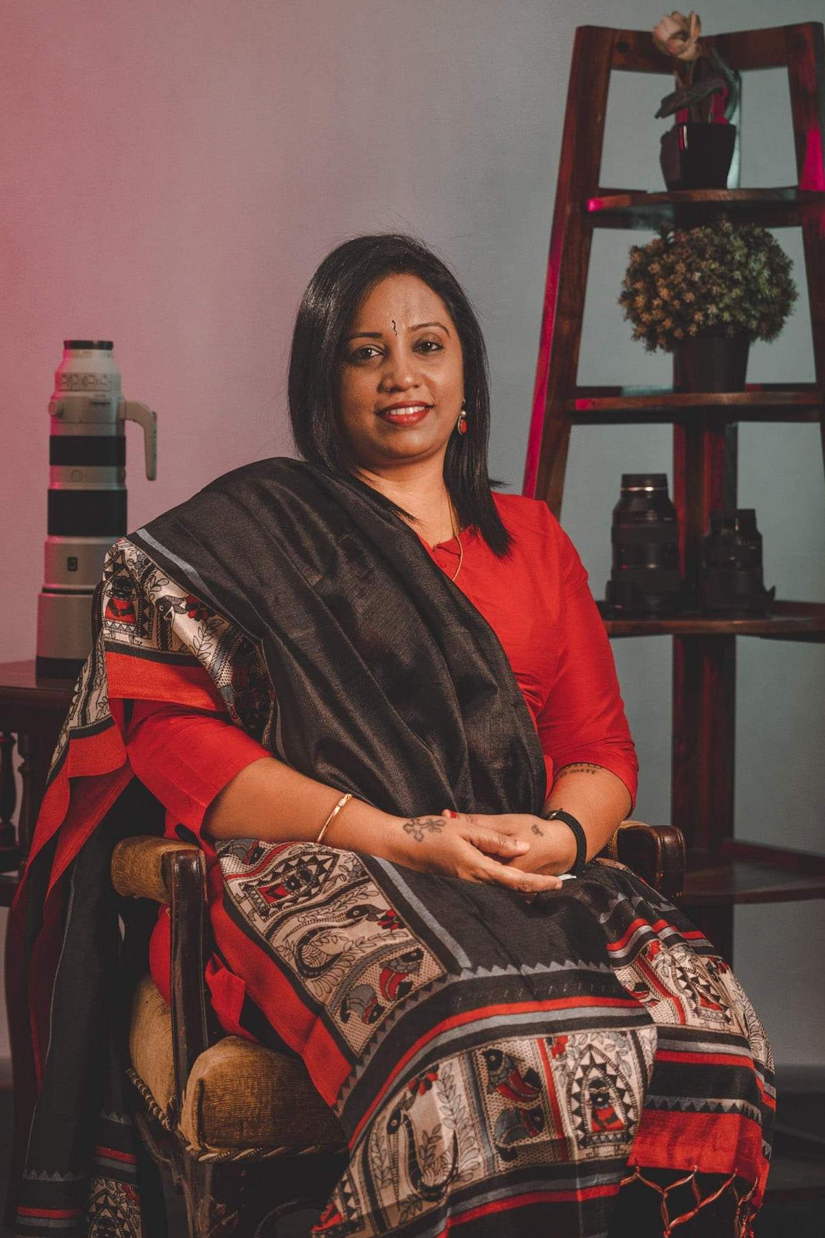 La fotografa di Chennai Ramya Sriram.