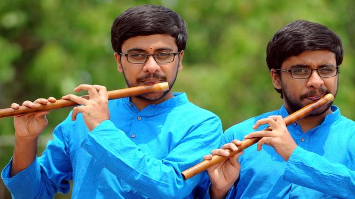 Meet young flautists Herambha and Hemanth The Hindu