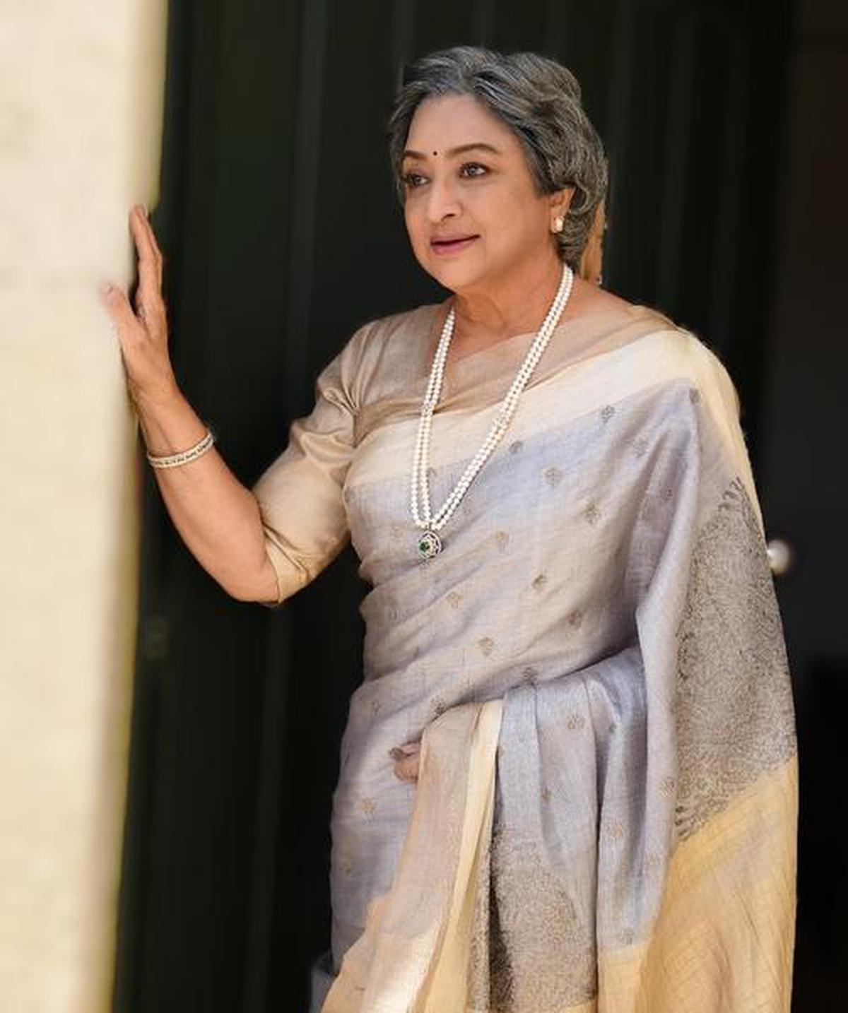 Veteran actor Lakshmi.