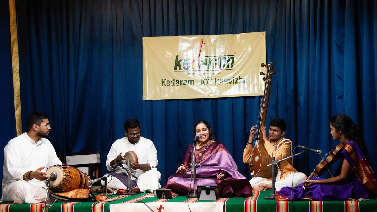 Krithika Natarajan offered a well-nuanced Carnatic concert rooted in tradition