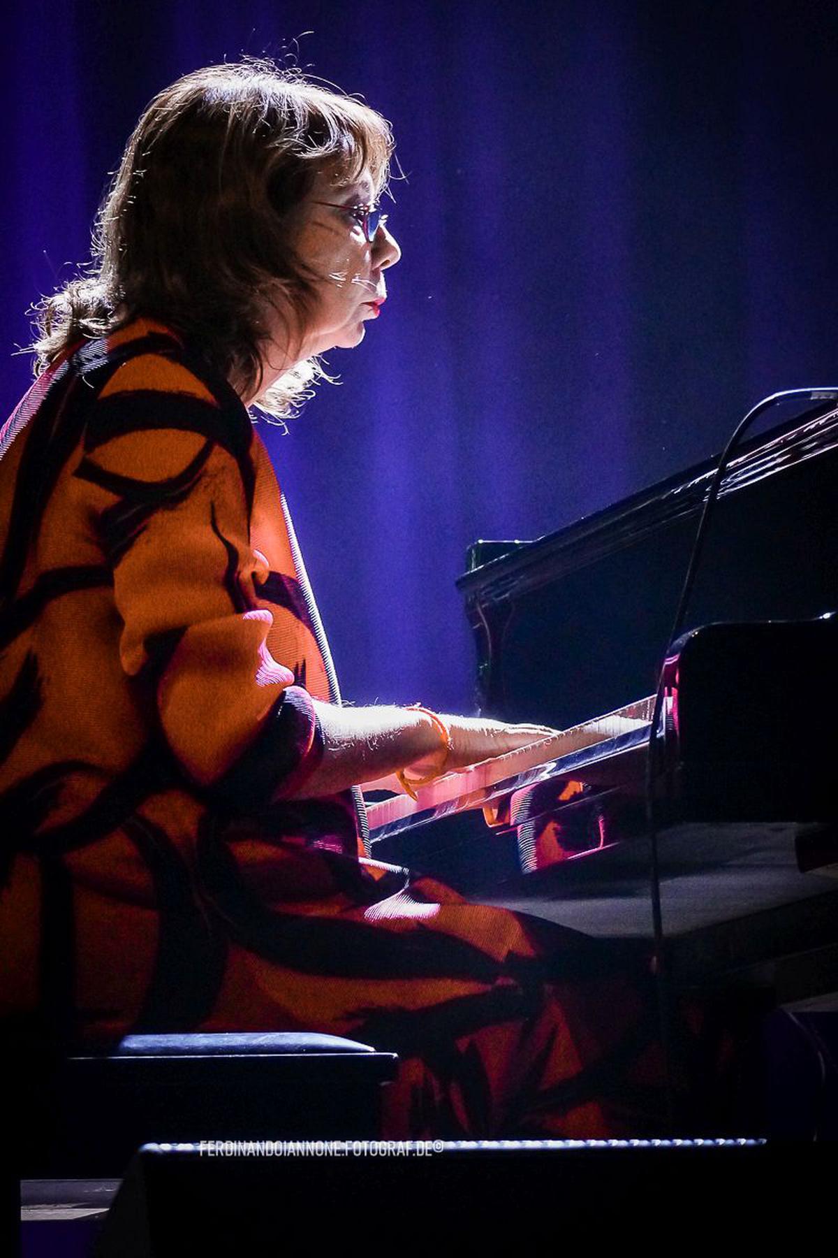 Rita Marcotulli performing at the jazz festival hosted by the Italian Consulate in Bengaluru in 2024. 