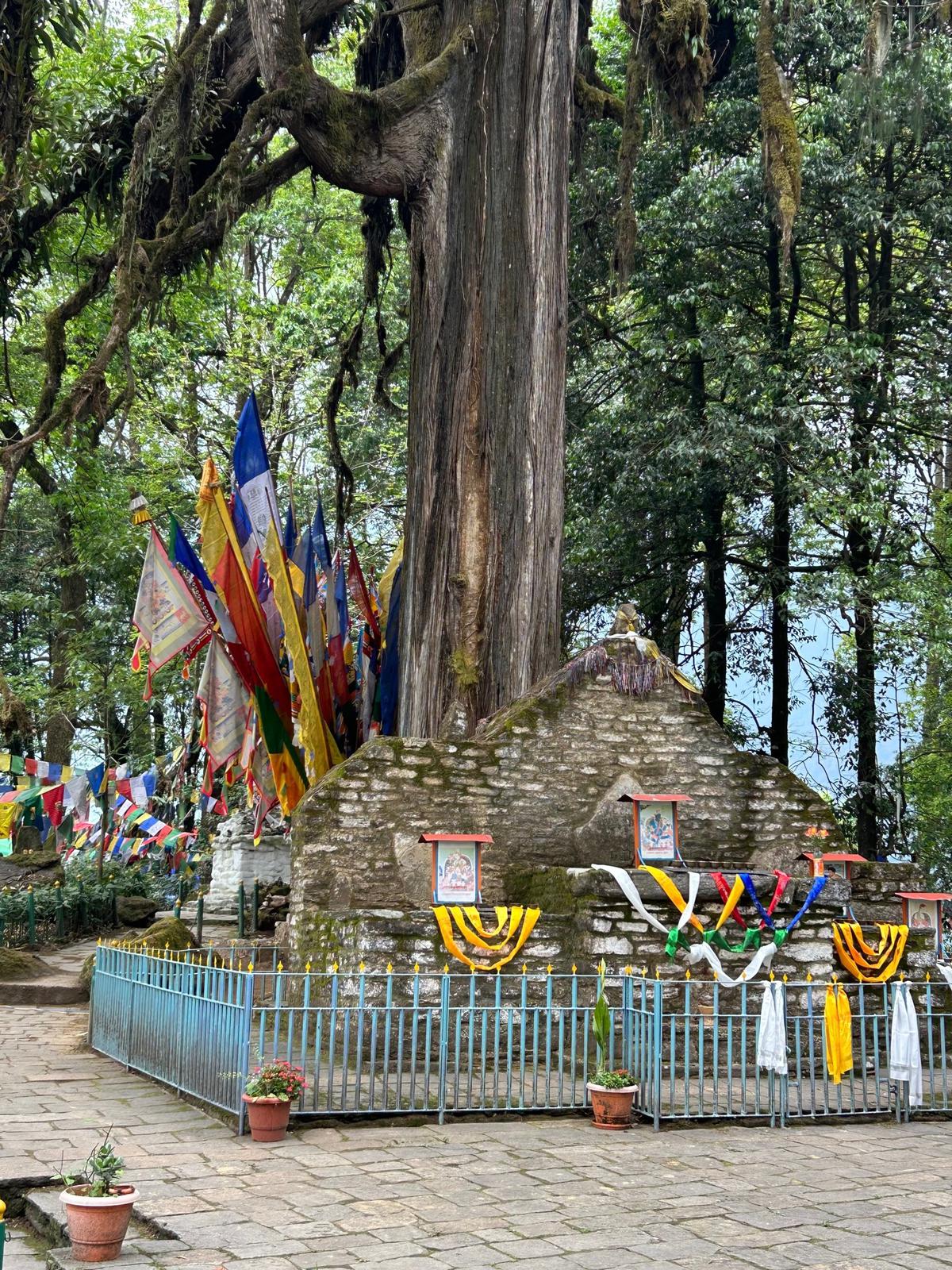 The coronation site - where Sikkim’s first king was crowned in 1642