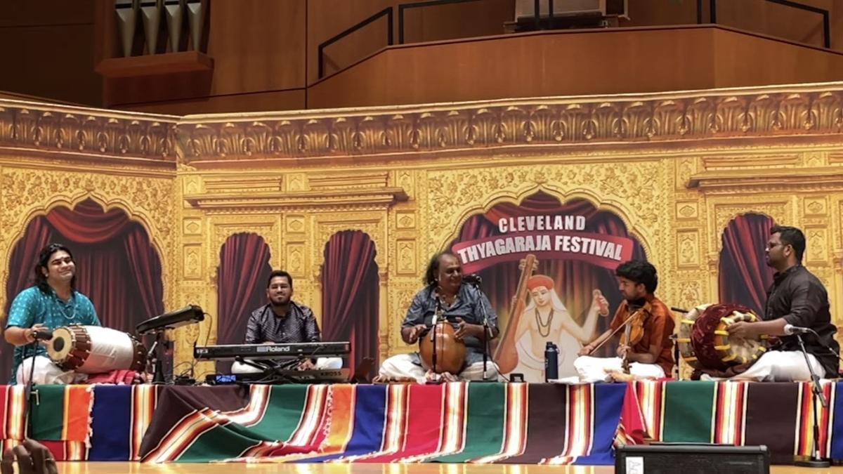 One of the earlier concerts by The Heartbeat Ensemble at the Celeveland Thyagaraja festival.