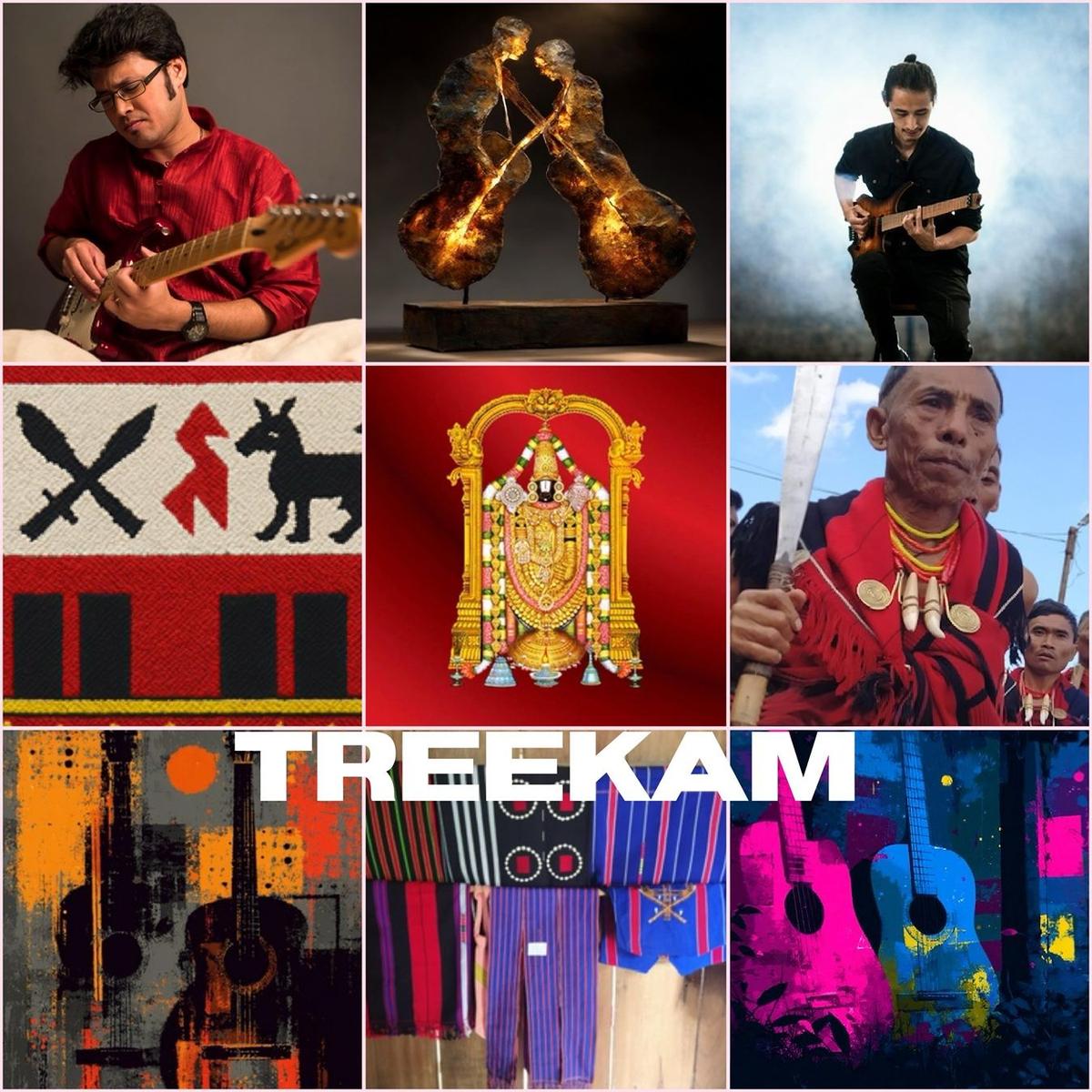 Treekam, o álbum de cinco faixas foi lançado no Namma Music de Sandeep. Treekam, o álbum de cinco faixas foi lançado no Namma Music de Sandeep.