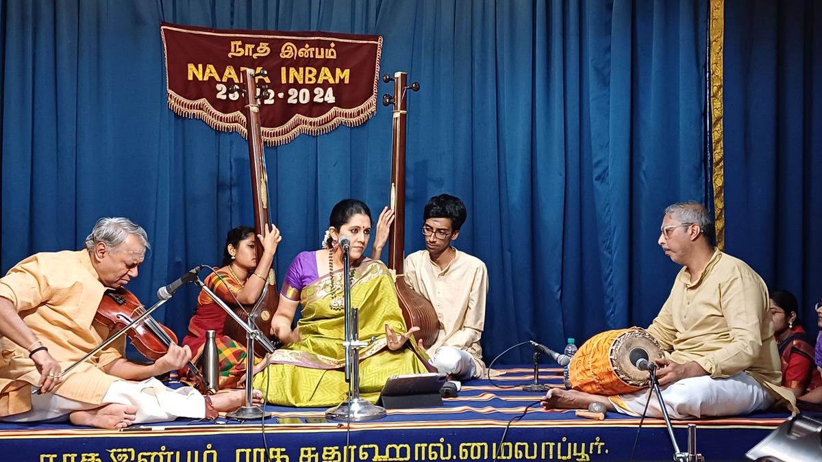 Carnatic vocalist Amritha Murali showed how choice of songs can elevate a concert