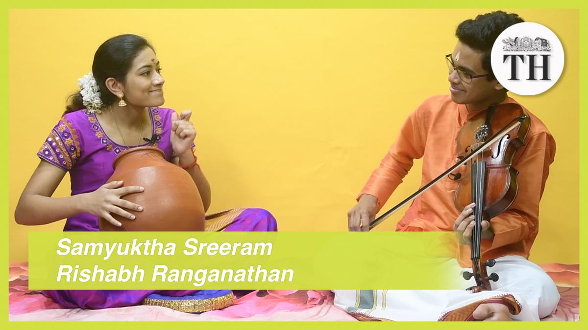 Chennai Margazhi young artistes of the day: Samyuktha Sreeram and Rishabh  Ranganathan