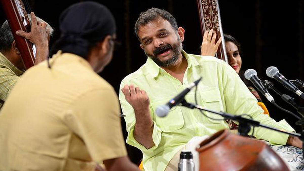 TM Krishna composes and renders social reformer Sree Narayana Guru's verses in a Carnatic concert