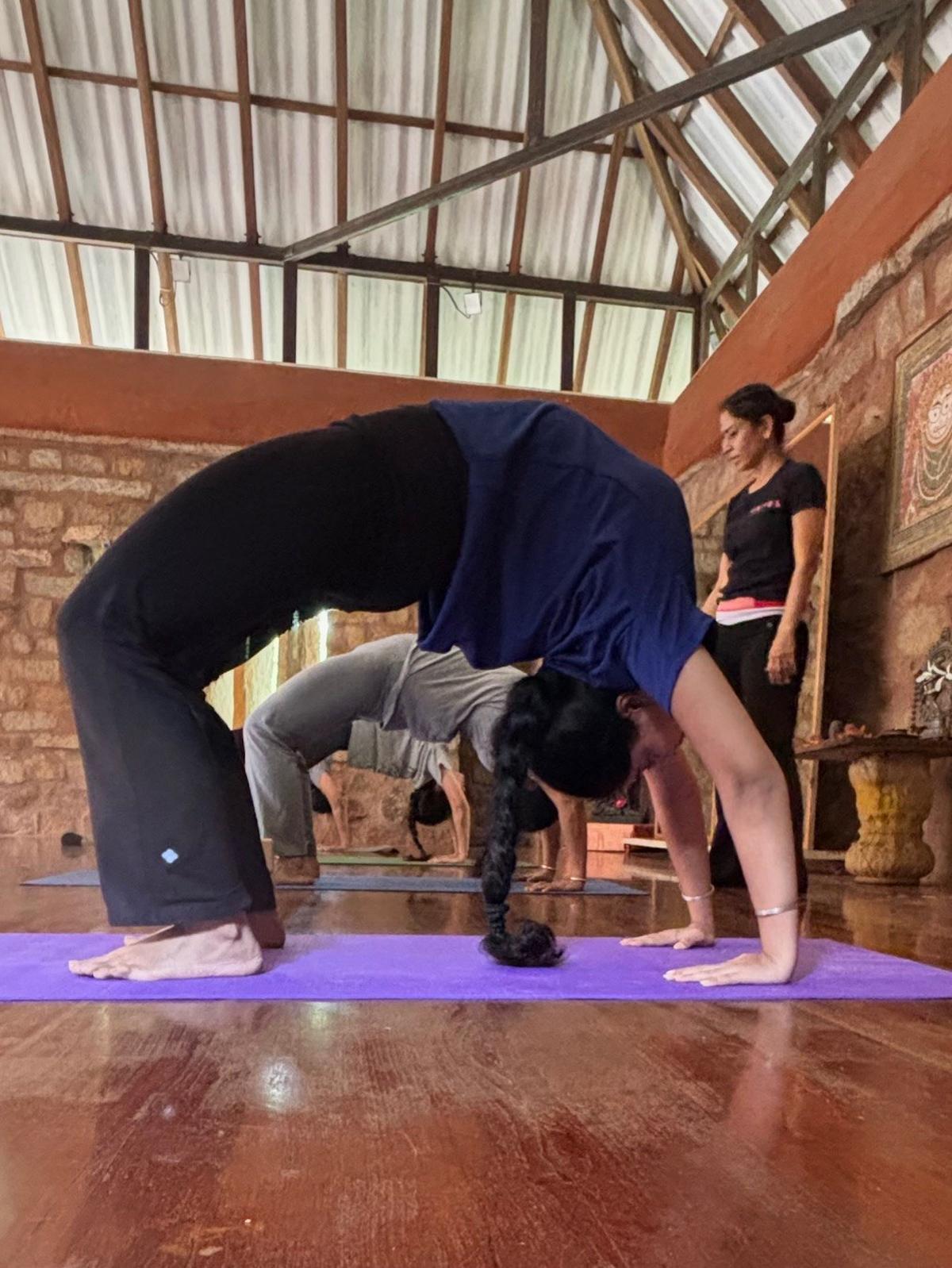 Yoga and dance together can help achieve both yogic stillness and a flexible body. Yoga and dance together can help achieve both yogic stillness and a flexible body.