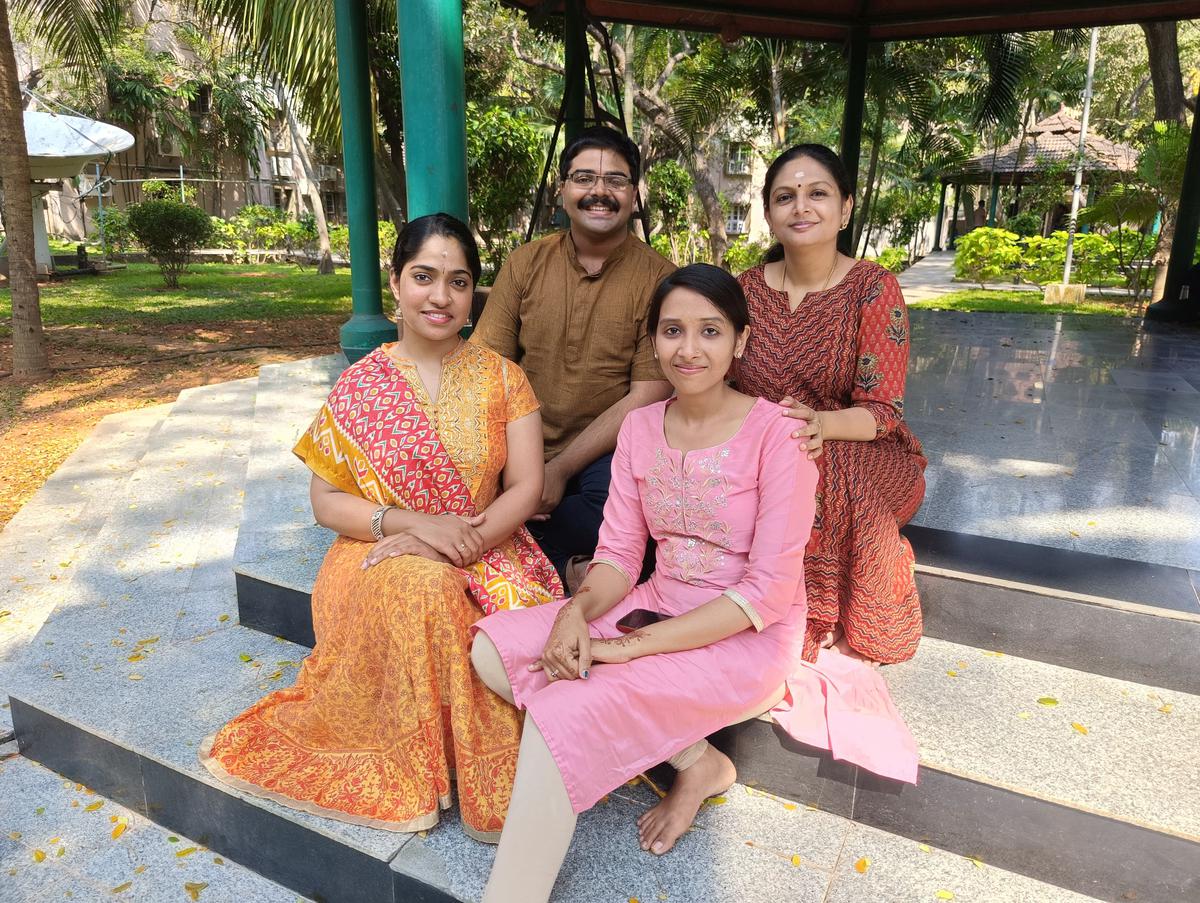 Aaditya Rangan, Bhavya Hari, V. Subashri and Preeti Sethuraman - the team behind Kural, the e-magazine.