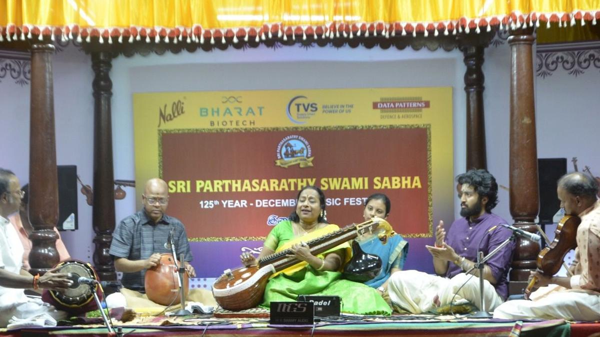 Nirmala Rajasekar’s raga-rich tanam struck a chord with the rasikas