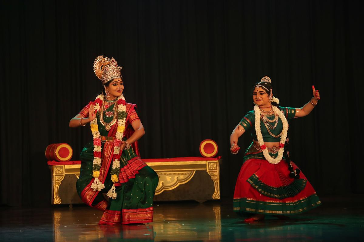 From the dance production ‘Sri Bala Tripurasundari’ 