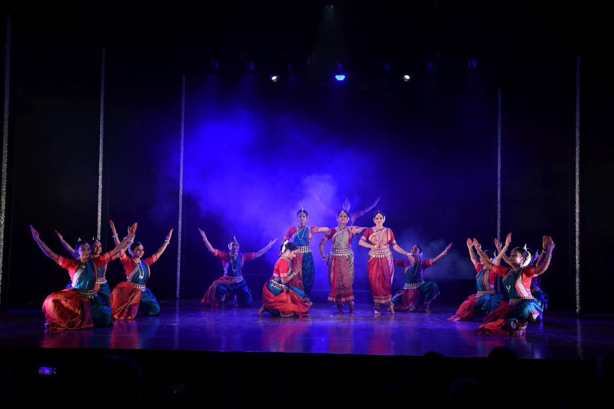 Siya Ram: The Eternal Saga presented by Madhulita Mohapatra and her studnets of Nriyantar Academy of Performing Arts at the Naman festival 2024, in Bengaluru.