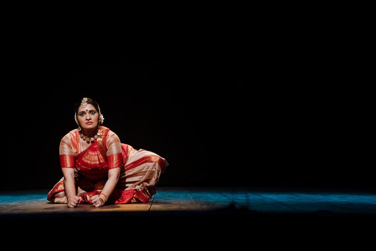 Radhika Shetty presented a thematic performance ‘Manushi - A Quest’ a the Nrityaagan, Mangaluru.