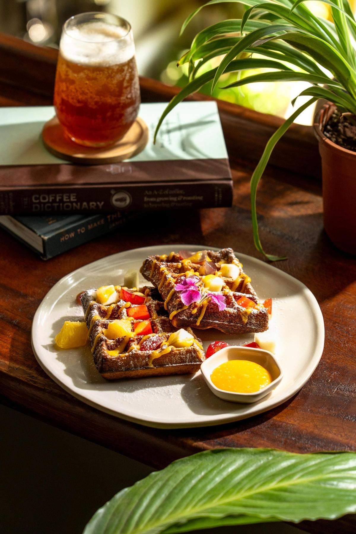The Nachni waffles